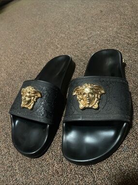 VERSACE SANDALS SLIDES